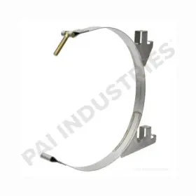 803909 Pai Fuel Tank Strap Right And Left Hand Bright Finish Mack Cv/gu Mo For