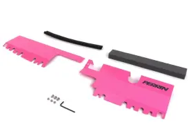 Psp-eng-512-4hp Perrin Performance Subaru Wrx/sti Radiator Shroud With Intake Scoop - Hyper Pink