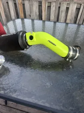 Psp-int-326ny Perrin Performance Cold Air Intake - Neon Yellow For 18-21 Subaru Sti