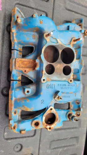 9790140 Pontiac 1968 Gto Ram Air Firebird 400 4 Barrel Intake Pt #9790140