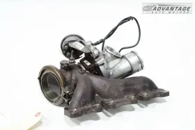 58031015179 Porsche 2015-18 Macan 3.0l Left Side Engine Turbo Turbocharger With Manifold Oem
