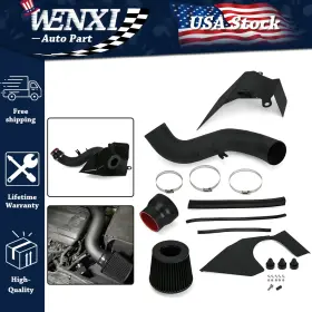 Ait83bk Pqy Cold Air Intake Filter Heat Shield Kit For Vw Golf Gti R 1.8t 2.0t 2015-2020