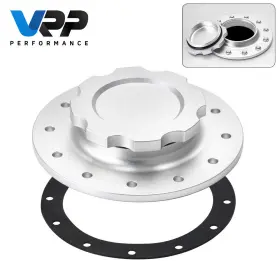 Slfcc-01sl Pqy Billet Aluminum Gas Fuel Filler Cap Flush Mount 12 Bolt Cell Tank