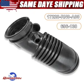 696-138 Qianghan For Honda Odyssey 2007-2010 3.5l 1pcs Cleaner Intake Hose Engine Air Tube Black