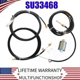 Nfr0013 Qianghan Tank To Engine Nylon Fuel Lines Kit Fit For 1988-97 Chevrolet Gmc C/k Trucks Gas