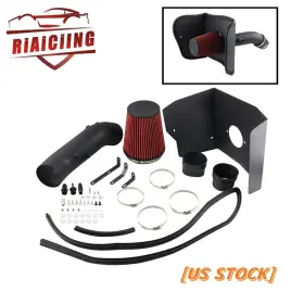 Dr156-rd-bk-2d Riaiciing Heat Shield Cold Air Intake System Kit For 2012-2021 Toyota Tundra 2wd 4wd 5.7l