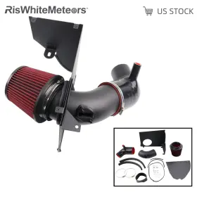 Aim039-rd-bk Riswhitemeteors Cold Air Intake System For 2019 Bmw M440i M340i M240i G20 G22 G42 B58 3.0l Us