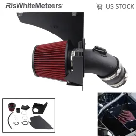 Aim069-bk-rd Riswhitemeteors Cold Air Intake System Kit Pipe For Bmw G30 G31 B58 540i 3.0t F90 Filter 2017