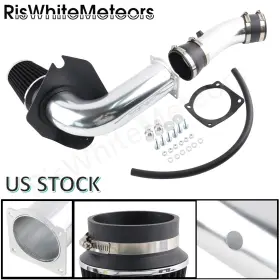Dr04-sl-bk-d Riswhitemeteors 3.5 Inch Cold Air Intake Induction Kit Black Filter For 99-04 Mustang Base 3.8l V6