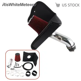 Dr156-rd-sl Riswhitemeteors For Toyota Sequoia Tundra V8 2/4wd 5.7 Cold Air System Intake Red Filter 12-21