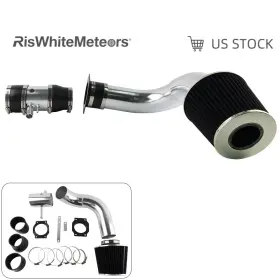 Dr17-bk-sl Riswhitemeteors Black Fit For 1995-99 Maxima 3.0l V6 Cold Air Intake Induction Kit Filter