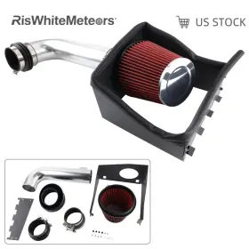 Dr220-sl-rd Riswhitemeteors Cold Air Intake System Kit Red Filter For Ford F150/expedition 4.6l 5.4l 97-03