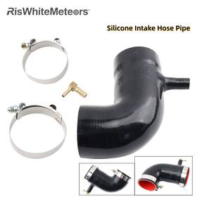 Riswhitemeteors Icp041-bk Air Intake Hose Pipe Silicone For Audi B8 2.0 1.8 Tfsi A5 S5 A4 S4 Allroad 09-16