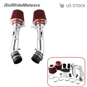 Wg184-sl-rd Riswhitemeteors Cold Air Intake System Fits For Nissan 370z With 3.7l V6 Engine Infiniti G37 Red