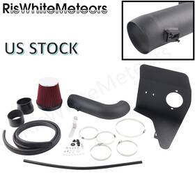 Riswhitemeteors Wg185-rd-bk-d Red For Chevrolet Camaro Ss 6.2l V8 10-15 Cold Air Intake Induction Kit Filter