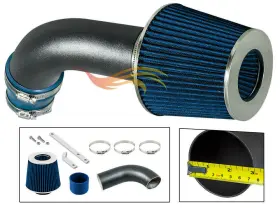 Rtunes Racing 790917762848 Bcp Rw Blue For 06-08 Jetta Passat A3 And 05-07 Gti 2.0t Air Intake Kit Filter