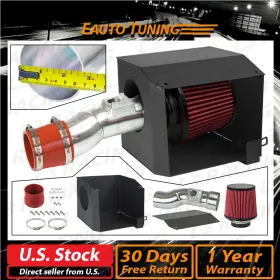 Hi-cd-04rd Rtunes Racing Red Cold Air Intake Kit Heat Shield For 2016-2021 Honda Civic 1.5l Turbo