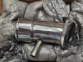 Dp0446-pol Rudys 3.5 Inch Polished Turbo Intake Horn Kit For 2017-2019 Gm 6.6l L5p Duramax