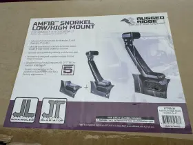 17756.31 Rugged Ridge High Mount Snorkel Kit 18-23 Jeep Jl Jt Wrangler Gladiator
