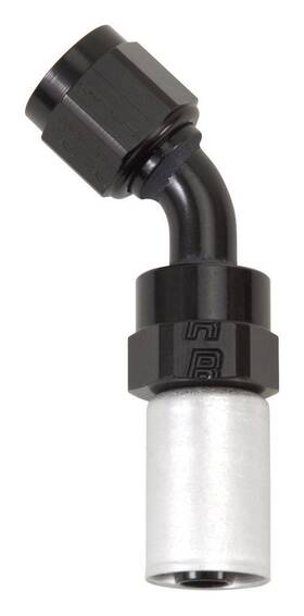 Russell 610533 #8 45 Deg Hose Fitting P/c Crimp-on