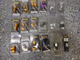 615524 Russell Fuel Hose Fitting Socket Ends Orange Anodized -06an Lot
