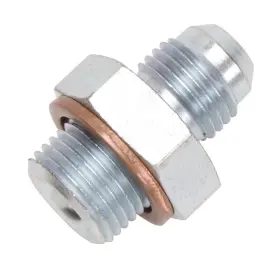 640950 Russell #640950 Steel Fuel Pump Adapter Fitting For 6 An Male To 5/8-18