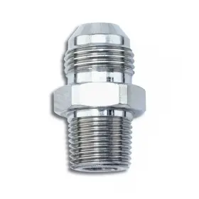 670151 Russell Adapter Fitting #6 To 1/2 In Npt Male Aluminum Nickel Anodized
