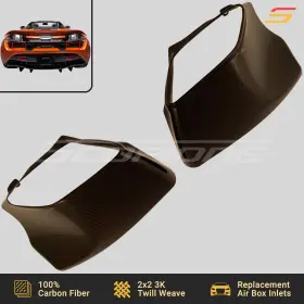 14ga009cp Scopione Carbon Engine Air Box Inlet Intake Boxes For Mclaren 720s 750s 765lt