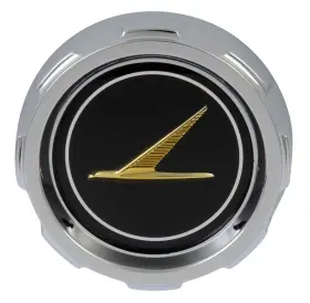 Scott Drake 842110111937 1964-65 Falcon/futura/sprint Chrome Gas Cap Gold Falcon Emblem