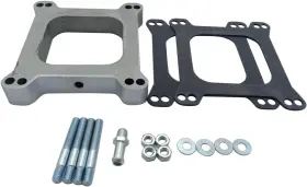 Shu00275 Shlpdfm 1 Set Carb Spacer Inch Aluminum Open Carburetor For Chevy Ford