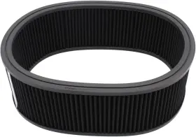 Shu00504 Shlpdfm 1 Pc Black 14 Inch X 5 Air Filter Element Round High Flow Washable &
