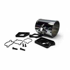 Spectre Performance 87051 Chrome Universal Maf Sensor Mount 2.75 Inch Id X 3 Od 3.875 Leng