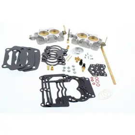 91011589 Speedway Motors Universal Rochester 2-jet 2g Tri-power 3x2 Carb Kit Without Linkage