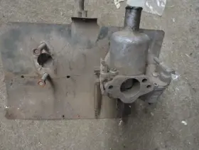 Auc136 Su Mg Midget Austin Healey Sprite Front Craburetor Heatshield Intake 1963-1967