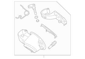 Subaru 51478sj001 Genuine Fuel Pocket