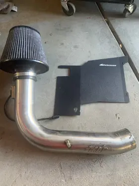 Sti-4g-in-18 Subaru -rev3-wb Maperformance Air Intake System With Heat Shield 2015-2021 Wrx Sti