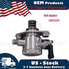 12641847 Supercarmotor Hm10008 High Pressure Fuel Pump For Gmc Buick Chevrolet Terrain 2.4l 2010-2017