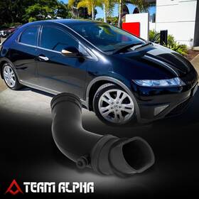 Team-alpha Tma-700dameo Fits 2006-2011 Honda Civic Si Engine Air Intake Duct Tube D Inlet Pipe Assembly