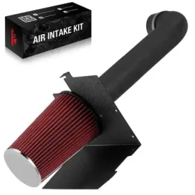 Is25111 Tembor Cold Air Intake Kit For 2012-2018 Jeep Jk 3.6l Black Coated Aluminum Pipe