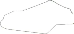 Bgl5505s The Right Stuff Detailing 1955-57 Chevrolet V-8 Dual 4 Bbl Or Fuel Injected 3/8 Inch Stainless Steel Front To