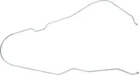 Bgl5532 The Right Stuff Detailing 1955-57 Chevy V-8 2 Bbl 3/8 Exec. Convert. - Front To Rear Fuel Line