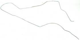 The Right Stuff Detailing Bgl6502 1965-66 Impala / Full Size Big Block 3/8 Inch Oe Material Front To Rear Fuel Line