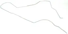 Bgl6502 The Right Stuff Detailing 1965-66 Impala / Full Size Big Block 3/8 Inch Oe Material Front To Rear Fuel Line
