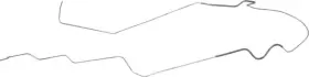 Fgl6909 The Right Stuff Detailing 1969 Camaro V8 1/4 Inch Oem Material 1 Piece Front To Rear Fuel Return Line