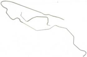 The Right Stuff Detailing Fgl7601 1976-81 Firebird 3/8 Inch Fuel Line 2-piece Steel