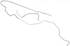 Fgl7601 The Right Stuff Detailing 1976-81 Firebird 3/8 Inch Fuel Line 2-piece Steel