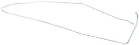 Line-3 The Right Stuff Detailing Mf501a 1964-66 Mopar A-body Front To Rear Fuel Line-3/8 Inch - Original Material