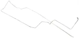 Line-5 The Right Stuff Detailing Mf507a 1967-68 Dart Front To Rear Fuel Line-5/16 Inch - Original Material