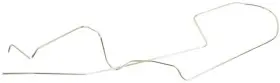 Mf528b The Right Stuff Detailing 1966-67 Mopar B-body Front To Rear Fuel Line 3/8 Inch Stainless Steel