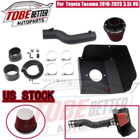 Tobebetter Aim076-bk-rd For Toyota Tacoma 3.5 L V6 Engine 2016-23 Cold Air Intake Kit 639039